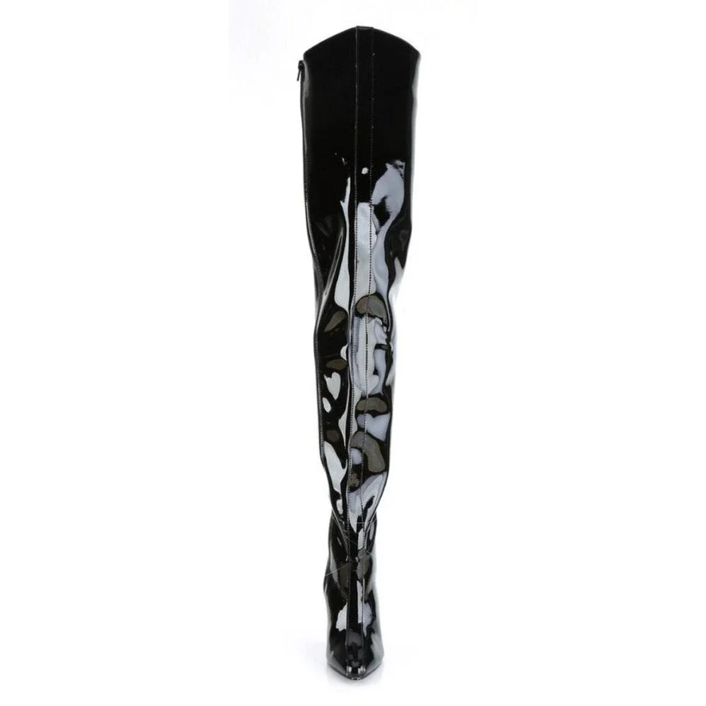 PLEASER Seduce-4010 Black SZ: 8